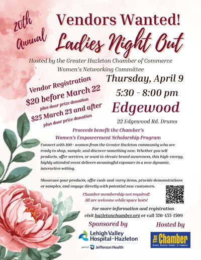 Ladies Night Out Vendor Flyer 2026 400 px
