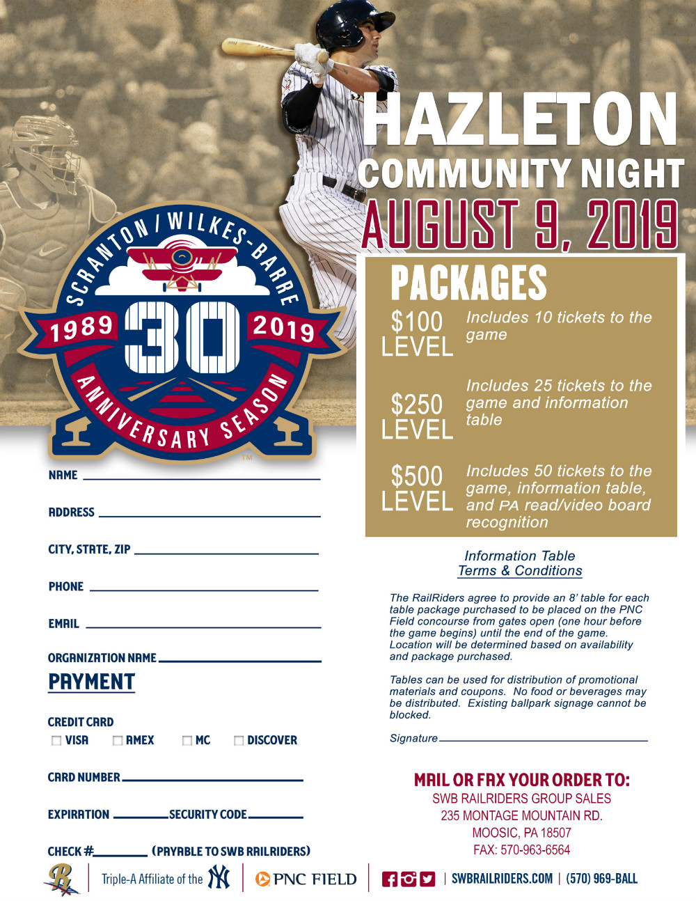 Hazleton Night 2019 Flyer